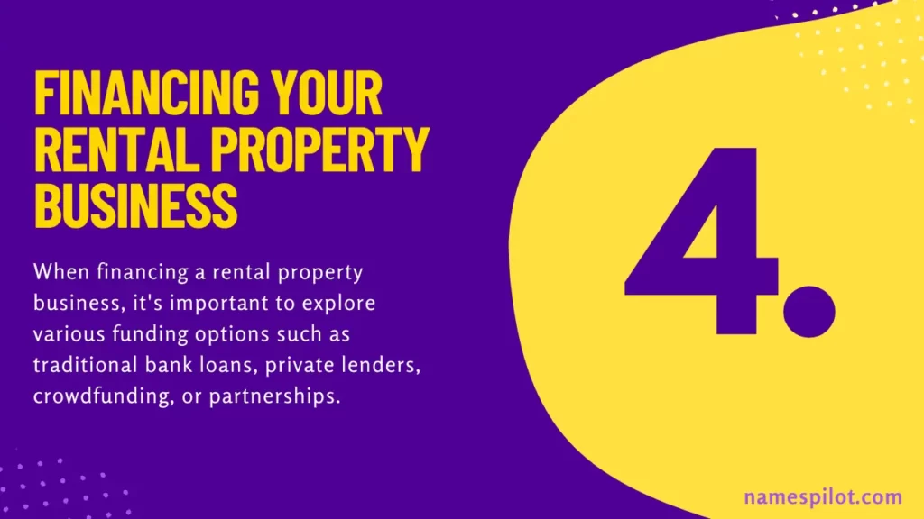 Financing Your Rental Property Business