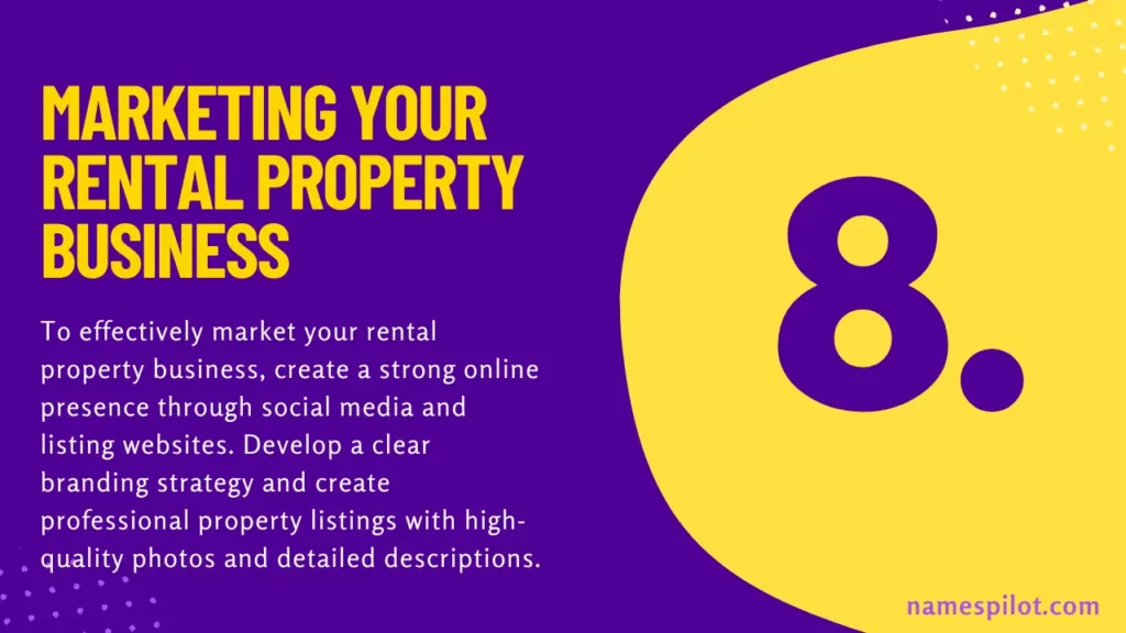 Marketing Your Rental Property Business