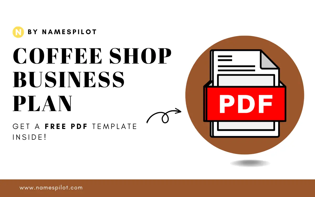 coffee shop business plan pdf