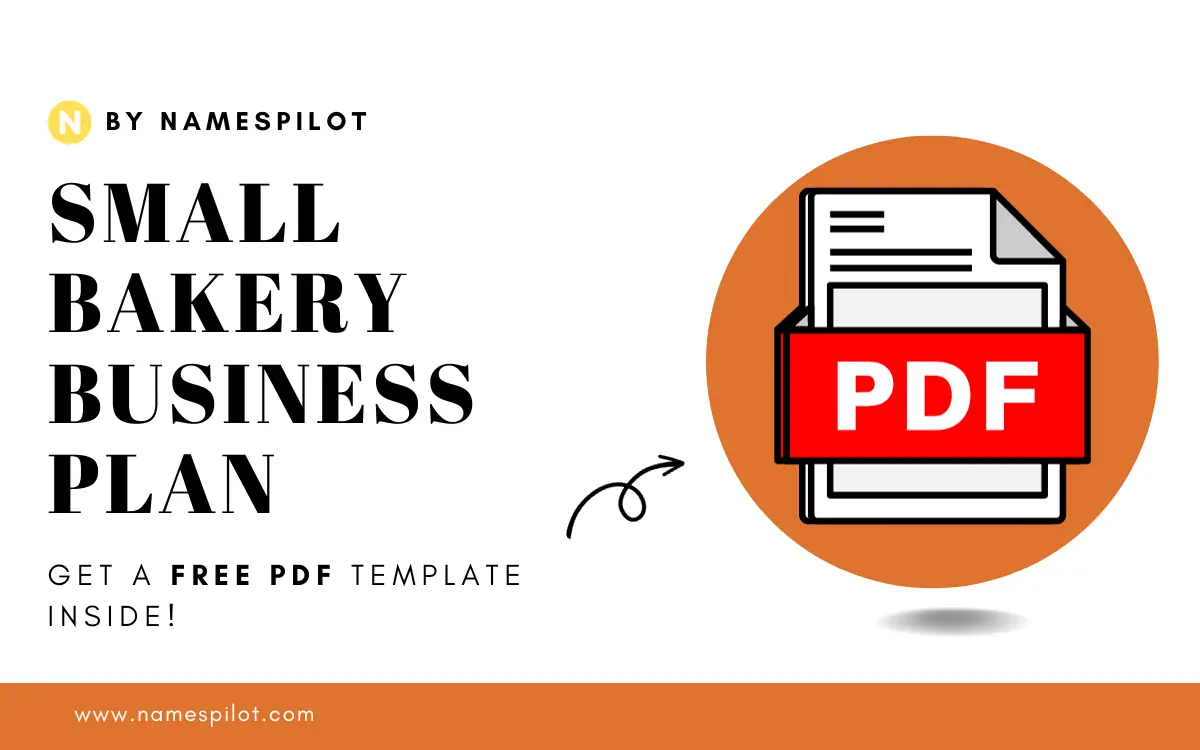 small bakery business plan sample pdf download